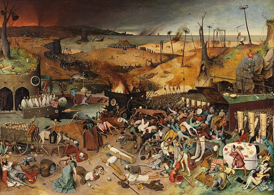 死神的勝利；老彼得・布勒哲爾，1562–1563年