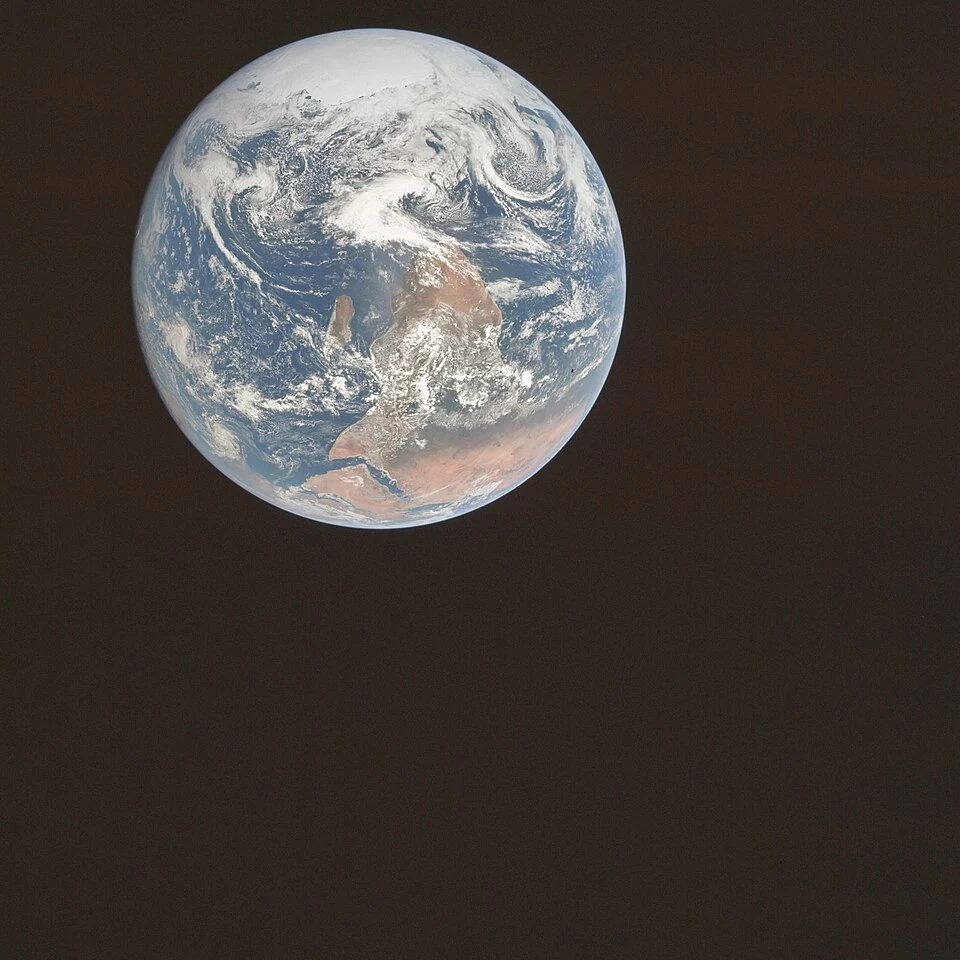 The Blue Marble, original orientation