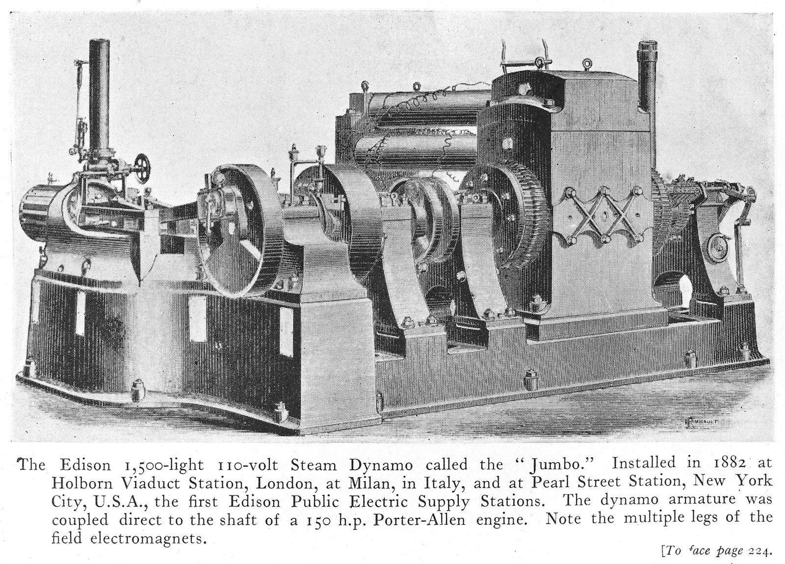 Edison's Jumbo dynamo