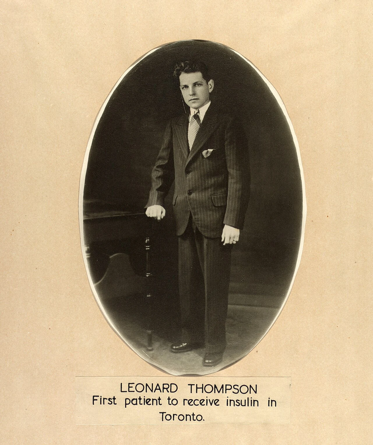 Portrait of Leonard Thompson