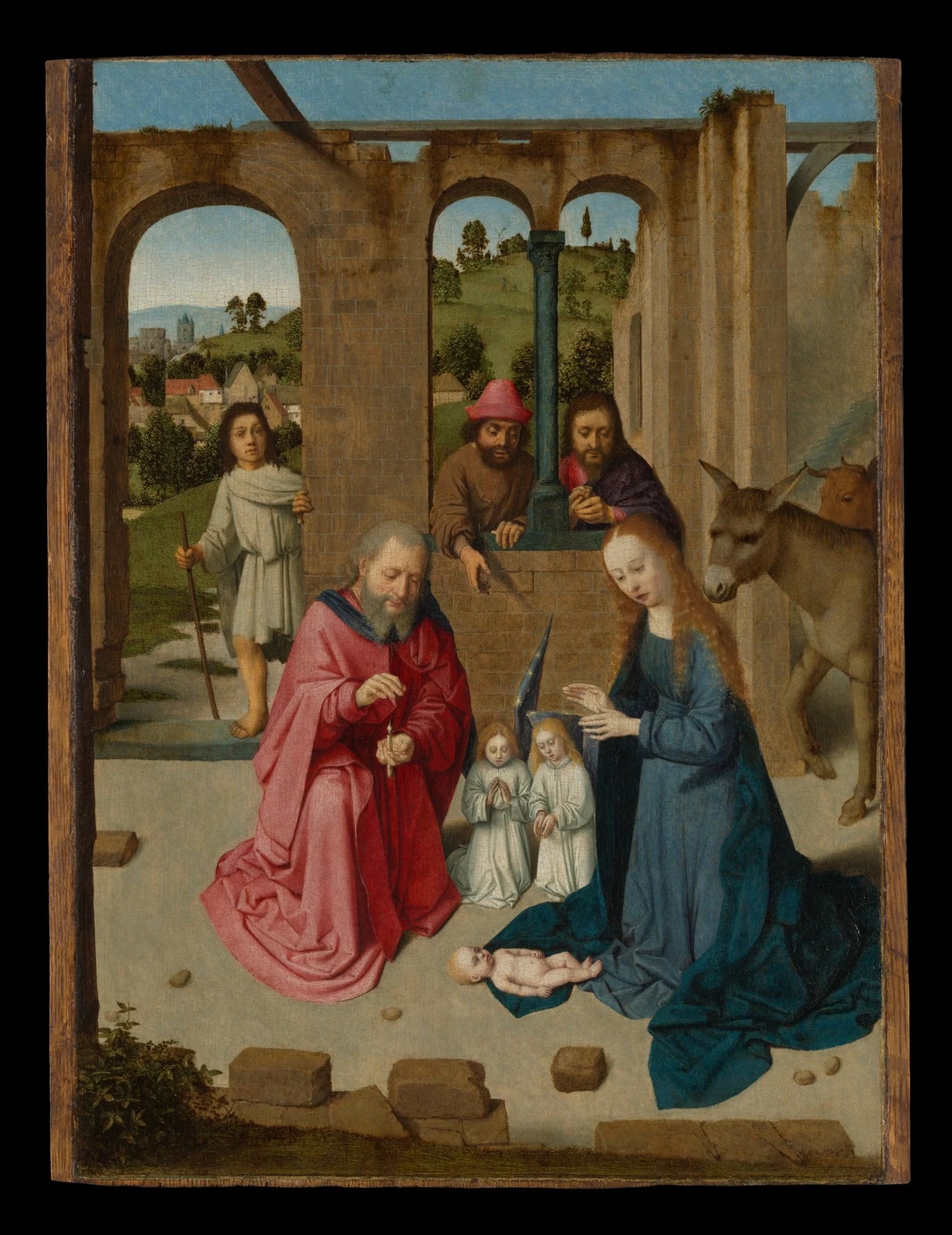 The Nativity; Gerard David, Early 1480s