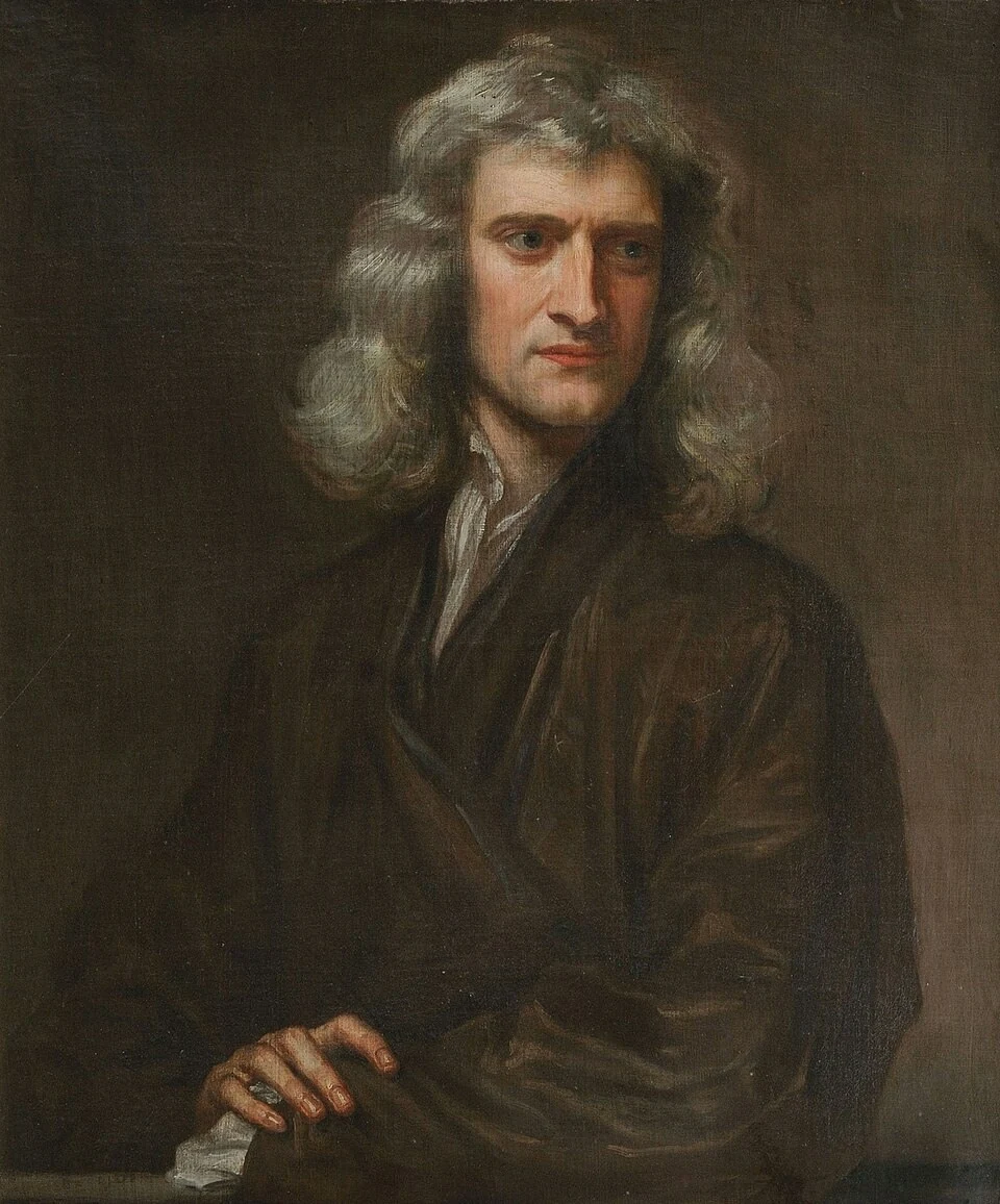 Portrait of Sir Isaac Newton; Godfrey Kneller, 1689