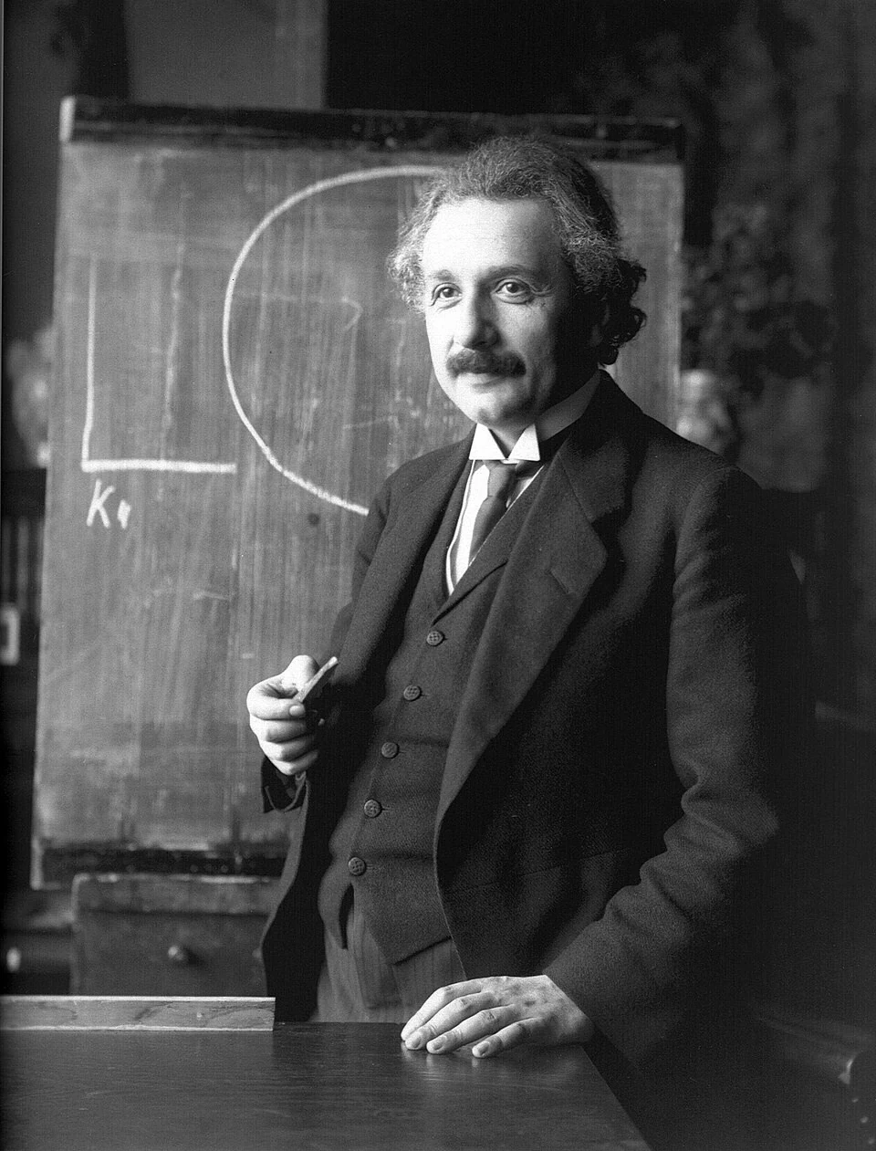 Portrait of Albert Einstein; Ferdinand Schmutzer, 1921