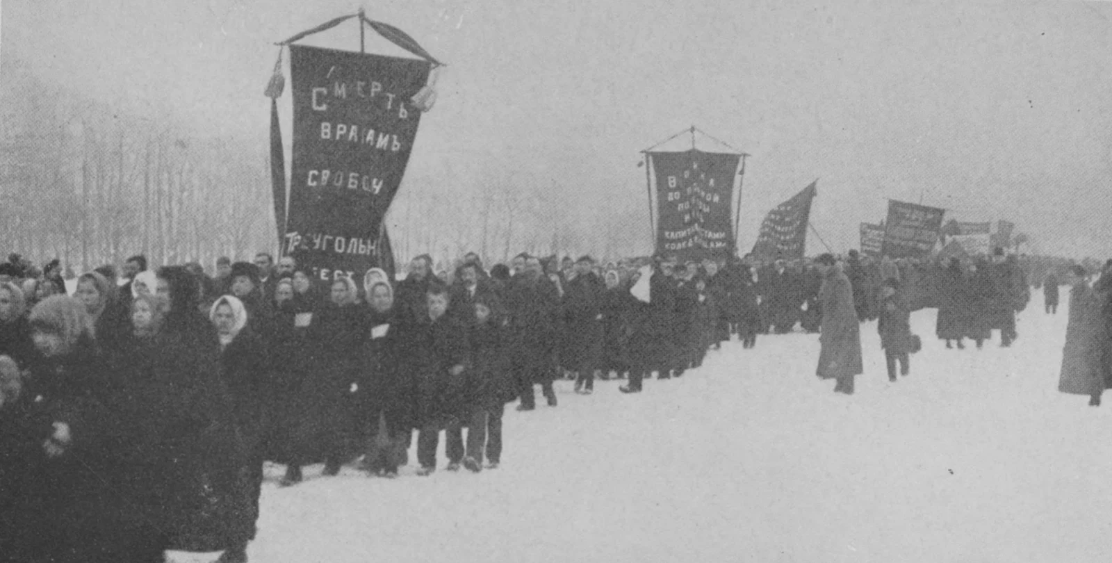 Peace demonstration in Petrograd