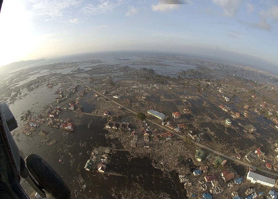 Banda Aceh three weeks after the tsunami
