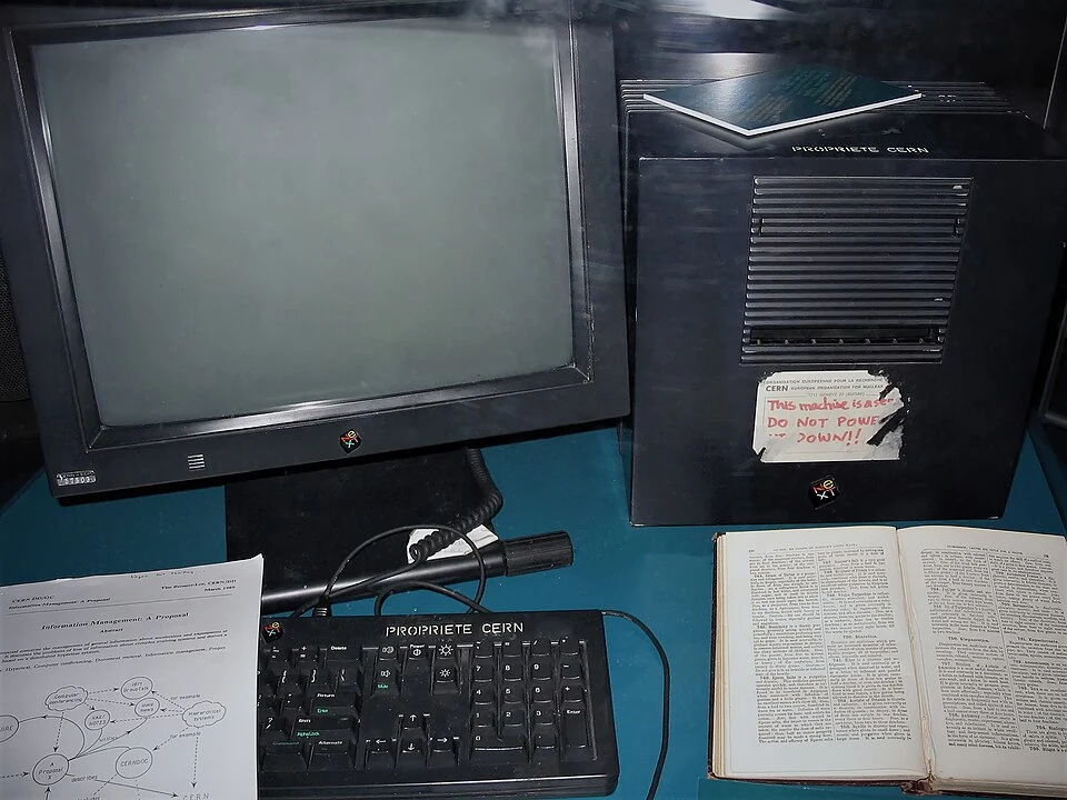 The first Web server